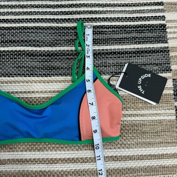The Upside Women's Wavelegnth Gia Bralette Colorblock Size Small - Picture 11 of 11